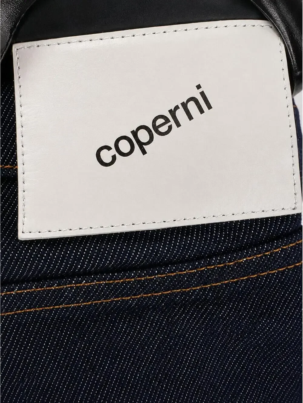 Coperni Hybrid Denim Flare Trousers Dark Indigo IT 42 US 6 | NWT - Picture 5 of 9